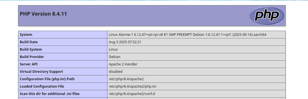 Page par info php.